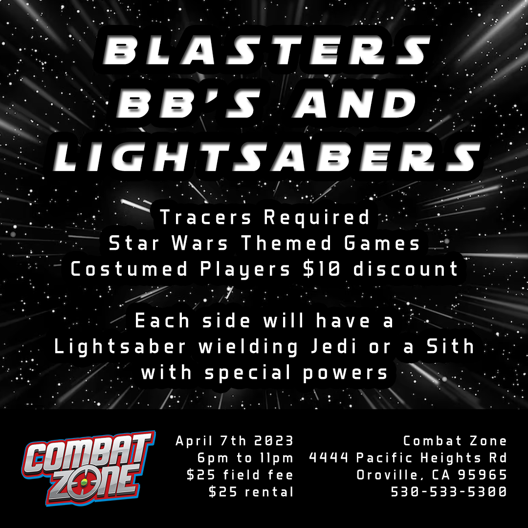 Blasters, BB's and Lightsabers - Airsoft